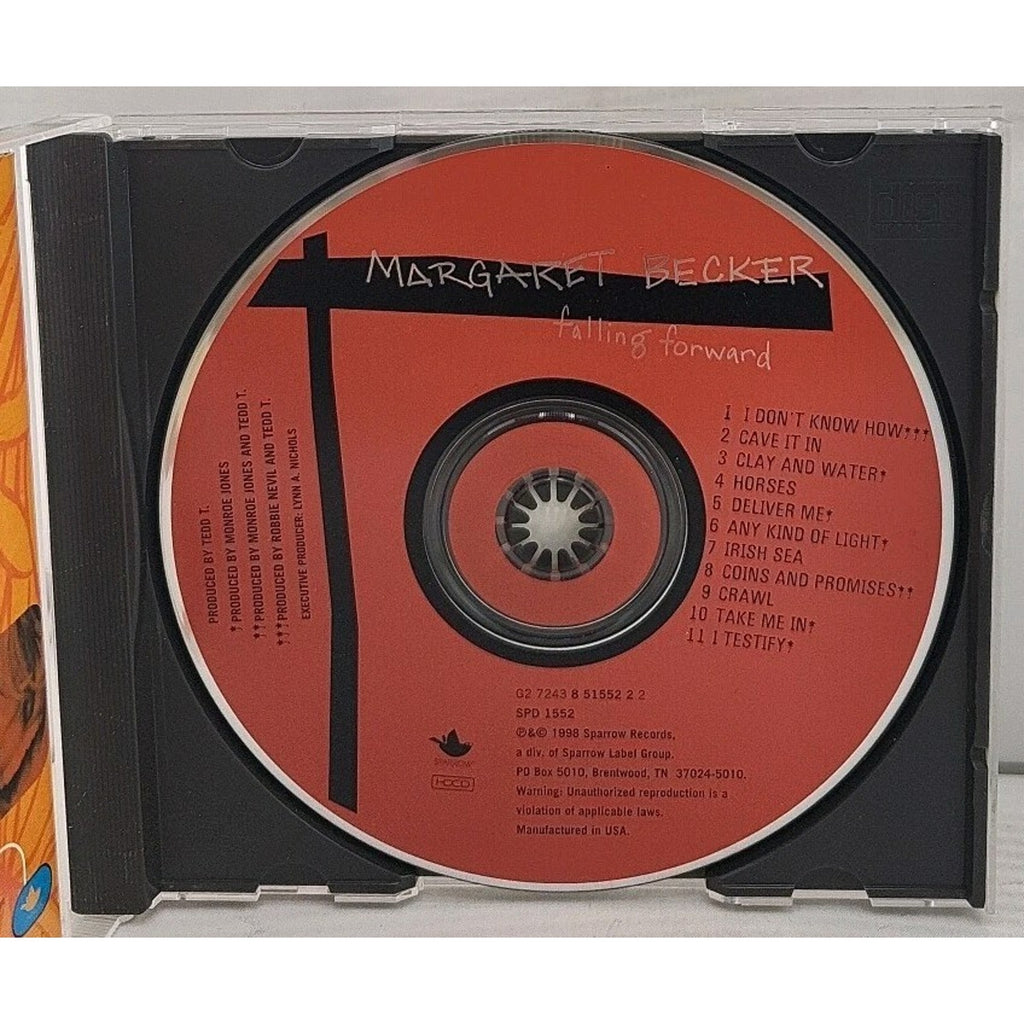 Falling Forward by Margaret Becker (CD, Apr-1998, Sparrow/Chordant)