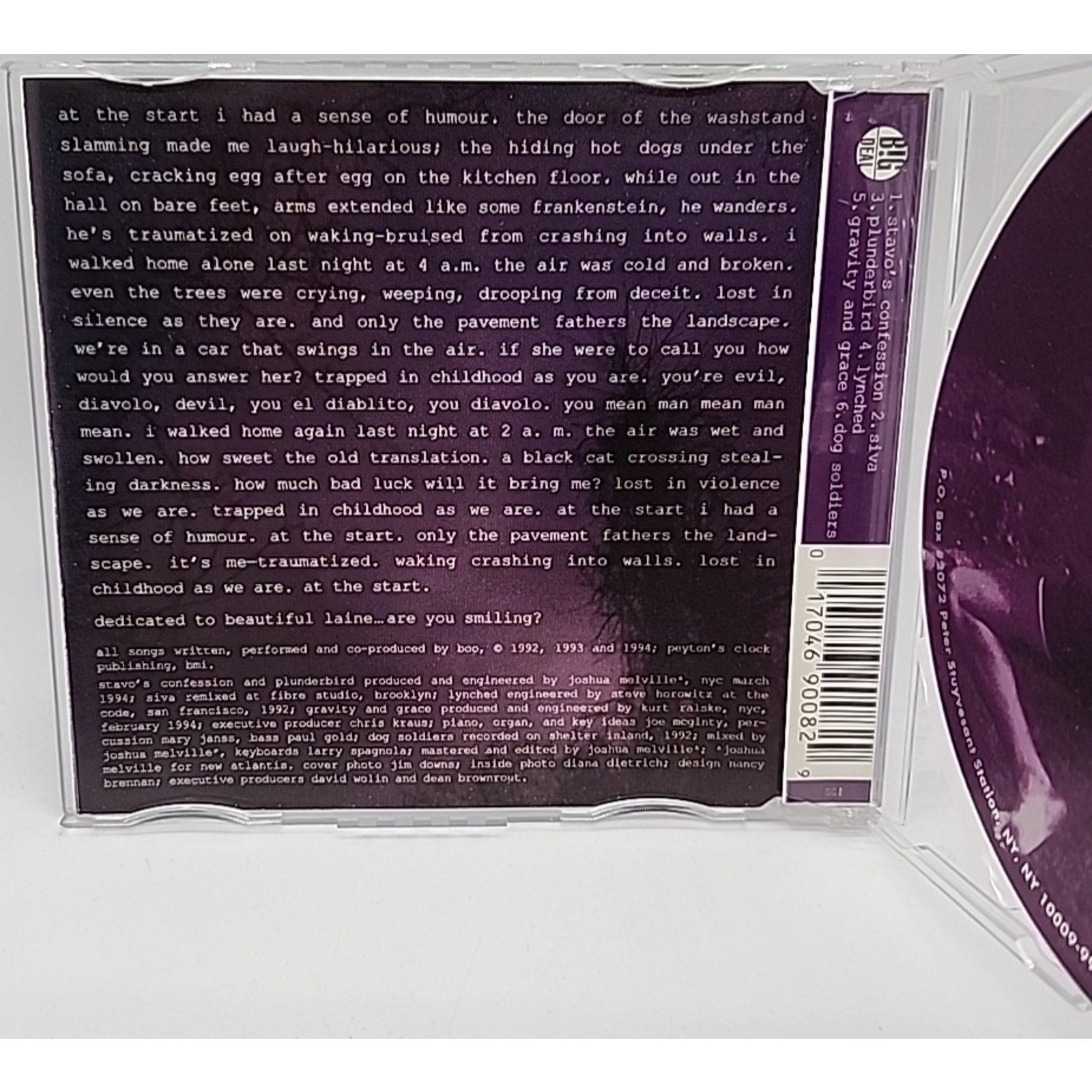 Tall Sleep [ep] [EP] by Boo Trundle (CD, May-1994, Big Deal Records)