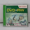Verbatim DVD+RW 120Min 4X Write Speed 4.7GB 1 Single Jewel Case Rewritable