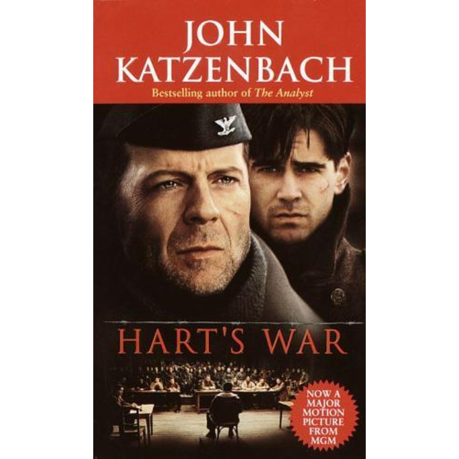 Hart's War : A Novel of Suspense by John Katzenbach (2000, Mass Market, Movie...