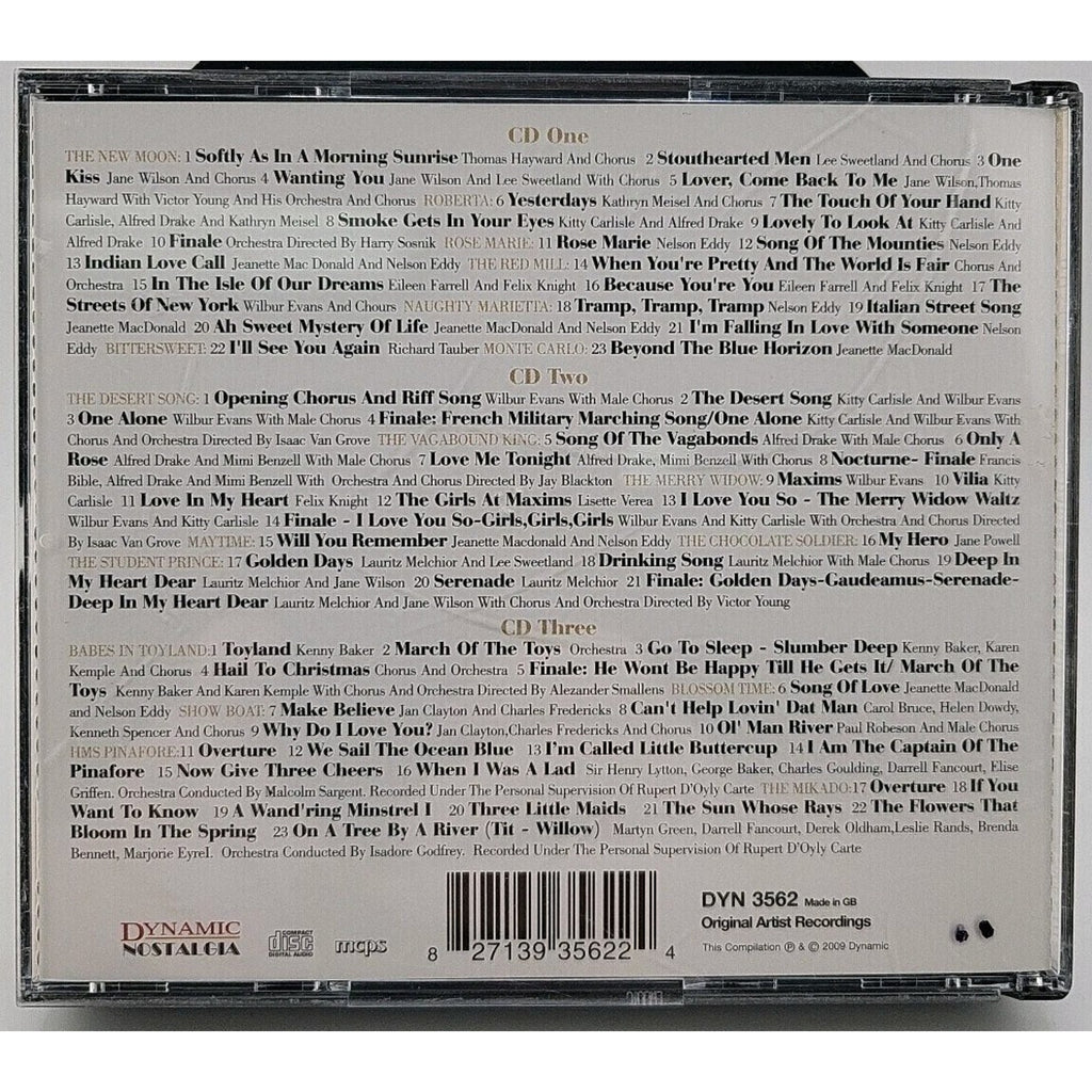 Lover Come Back To Me Beloved Operetta Favorites CD Set