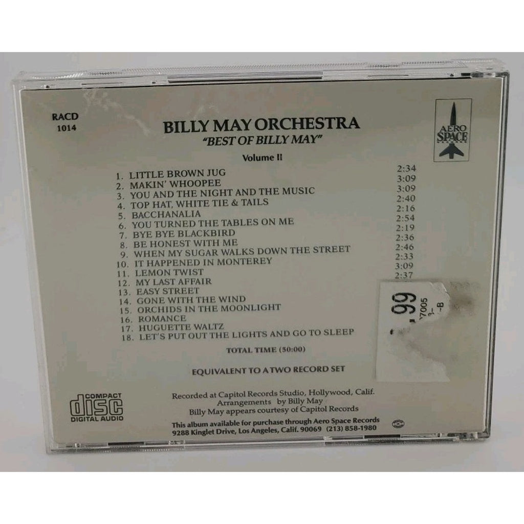 Aero Space Records Best Of Billy May Volume II (CD)