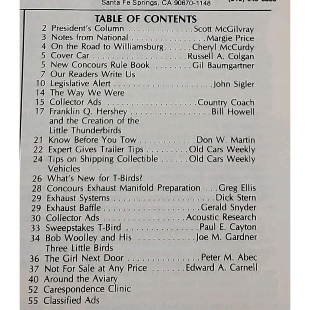 Early Bird Magazine May-June 1990