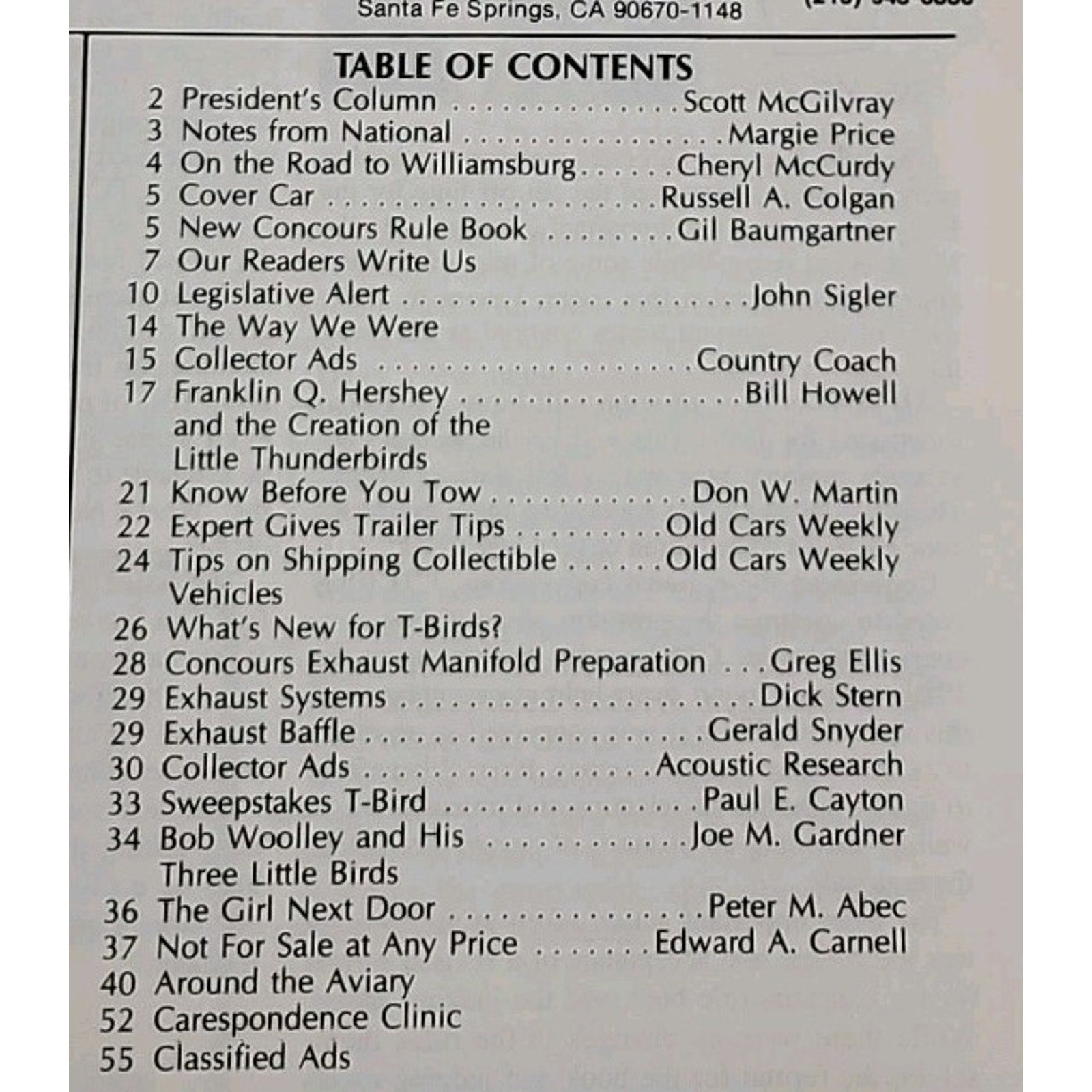Early Bird Magazine May-June 1990