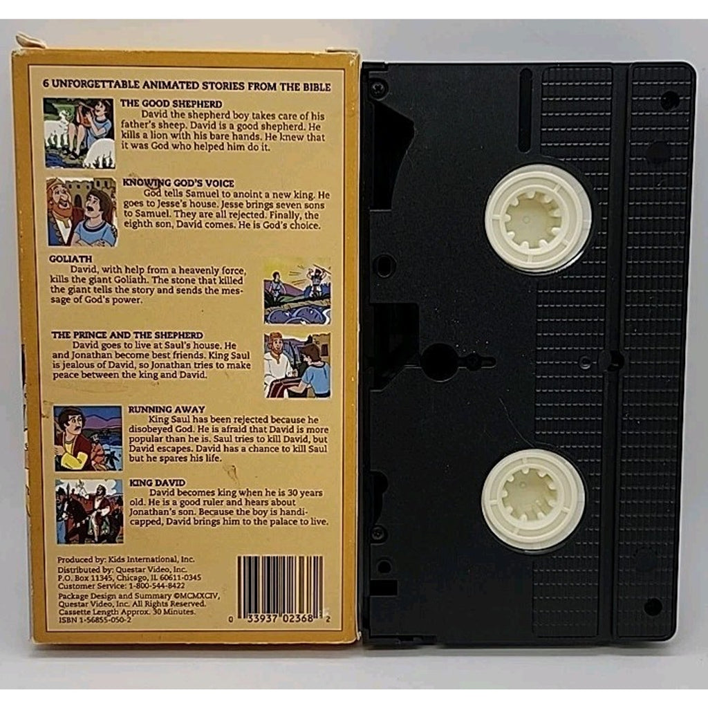 Great Bible Adventures - David, Gods Champion (VHS)