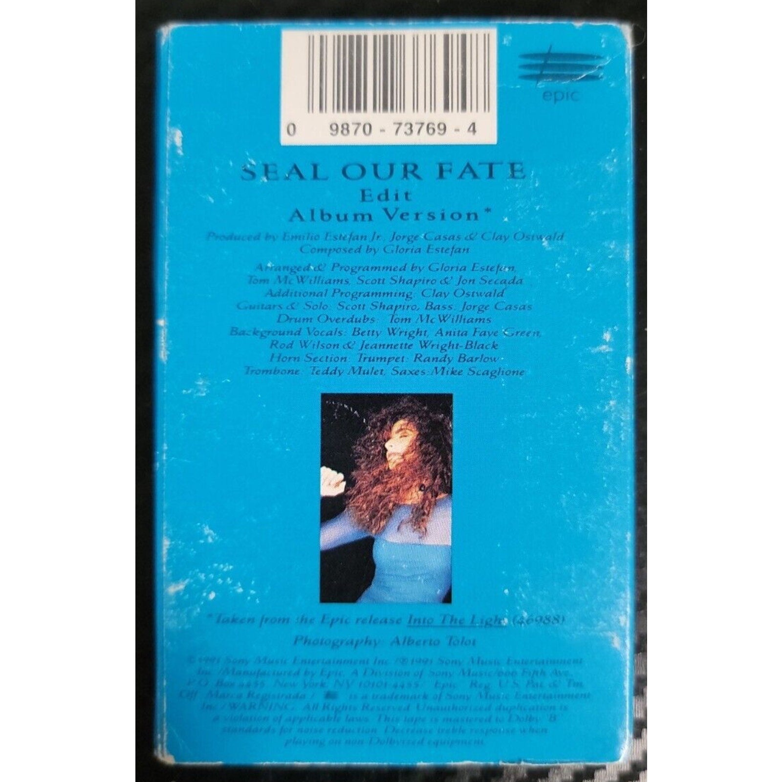 Seal Our Fate [Cassette Single] [Single] by Gloria Estefan (Cassette, Apr-1991,