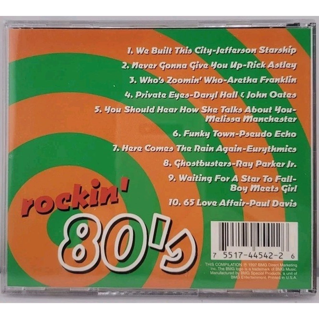 Rockin' 80's by Various (CD, 1997)