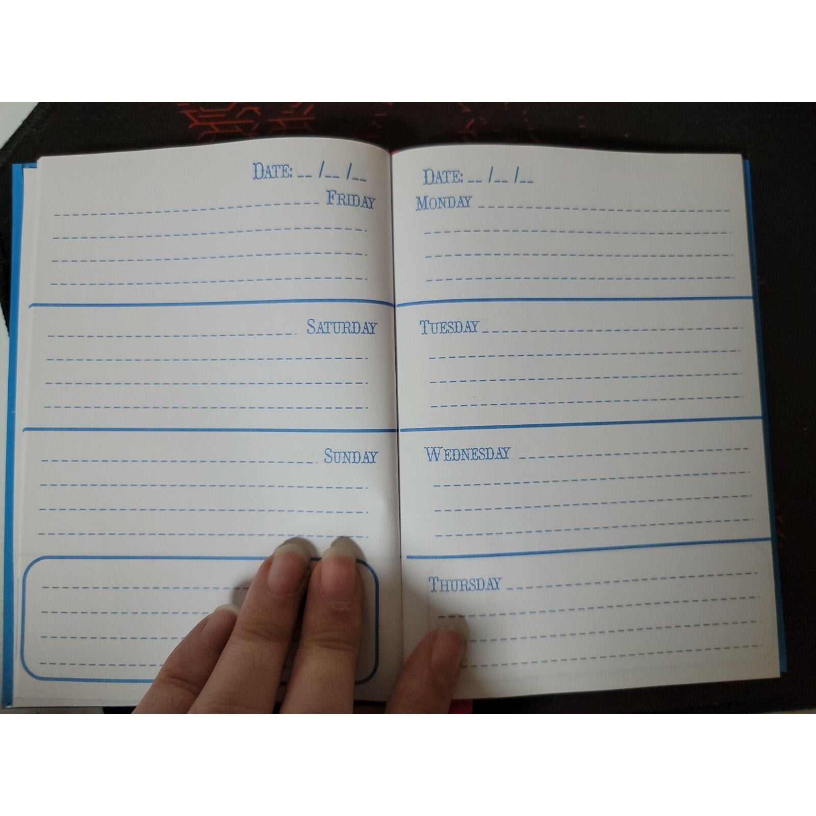 Daily Planner Cute Bird Cover 150 Pages