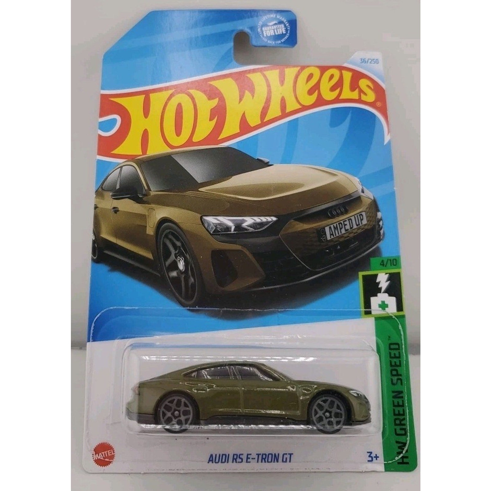 Hot Wheels Audi RS E-Tron GT 36/250 GREEN