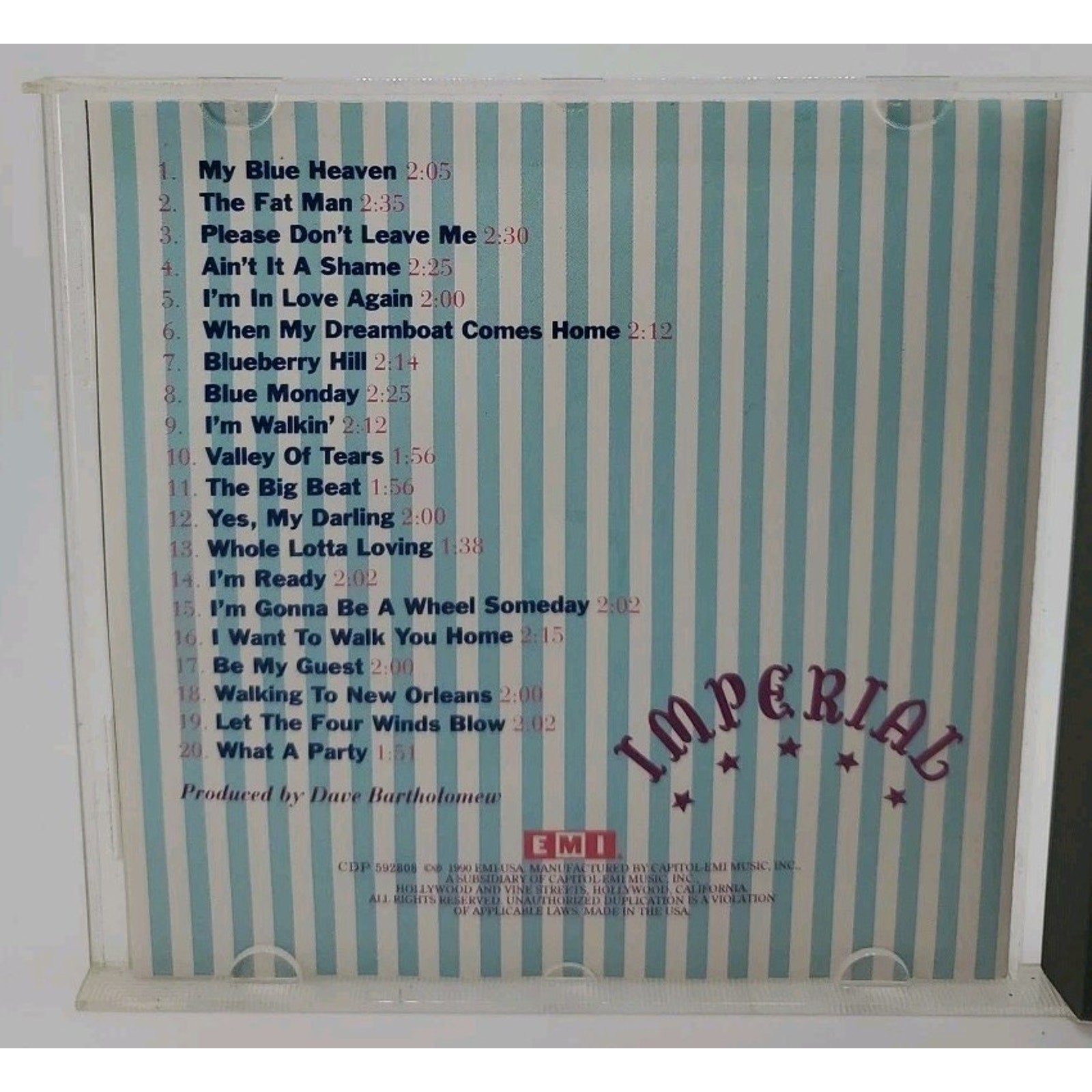 My Blue Heaven: The Best Of Fats Domino (CD, 1990)