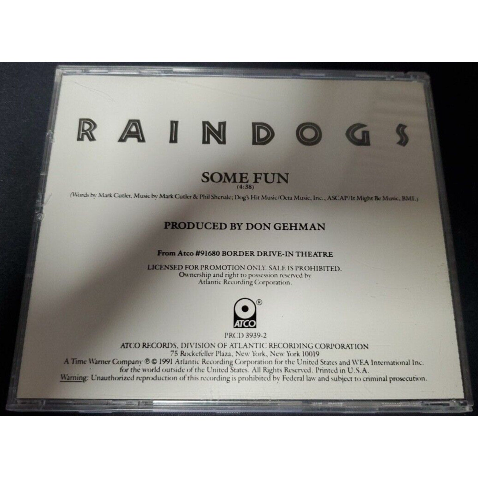 Rain Dogs Some Fun - Single - (CD)