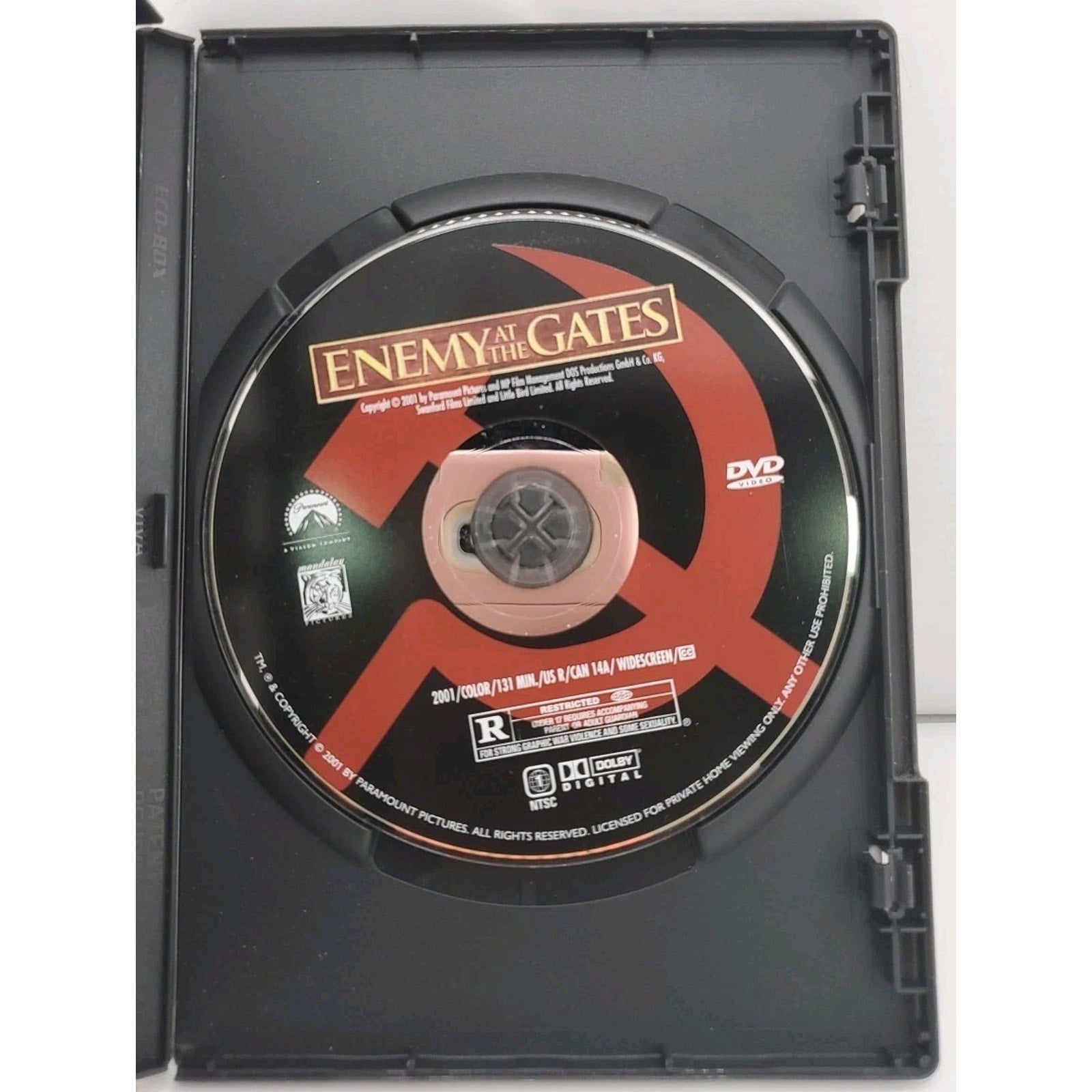 Enemy at the Gates (DVD, 2001)