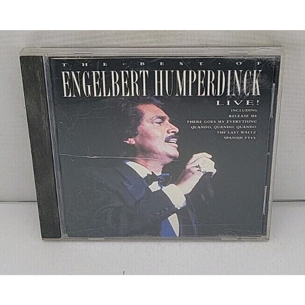 The Best Of Engelbert Humperdinck Live by Engelbert Humperdinck (CD, 1998)