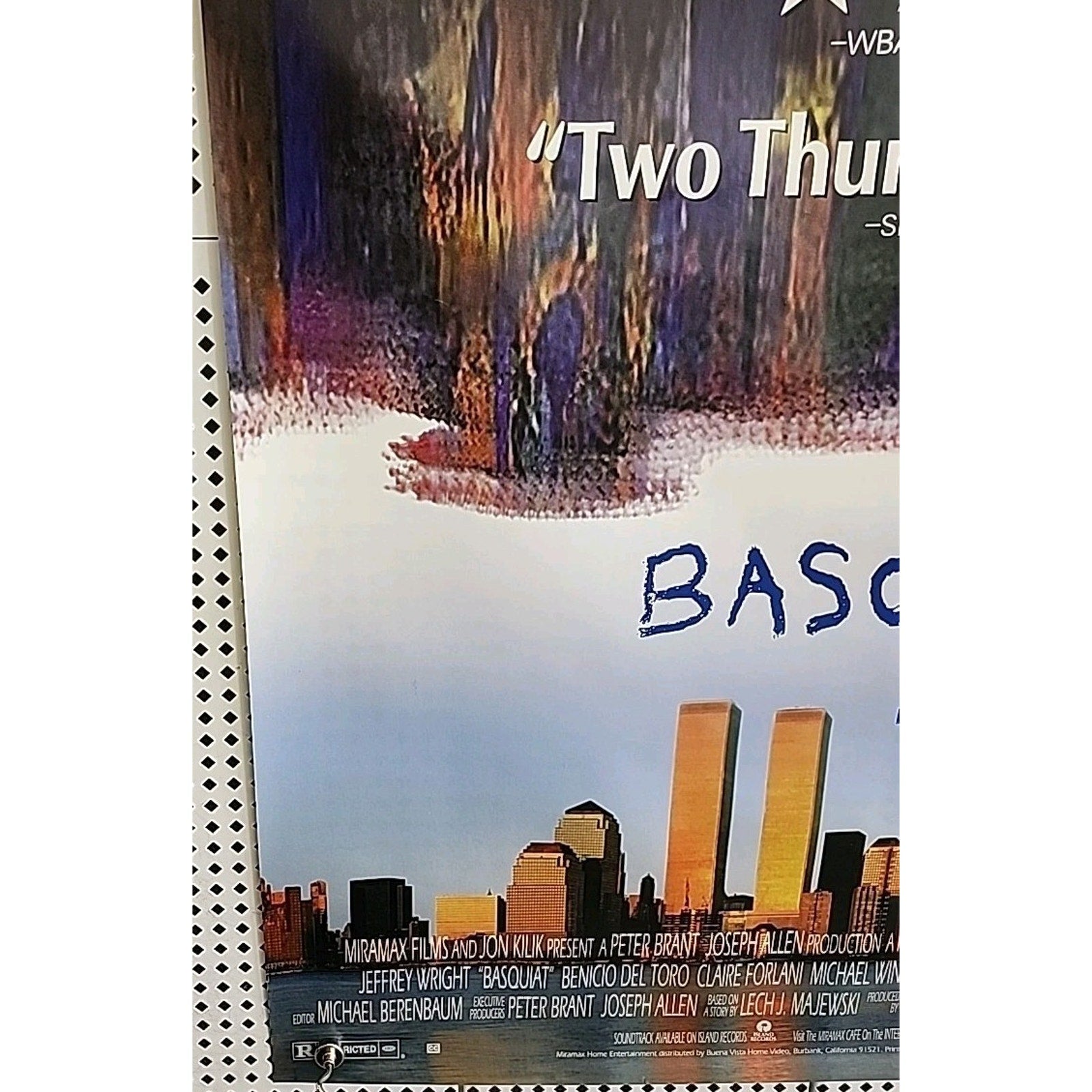 1996 Basquiat 27x40 Promo Movie Poster NH PB37