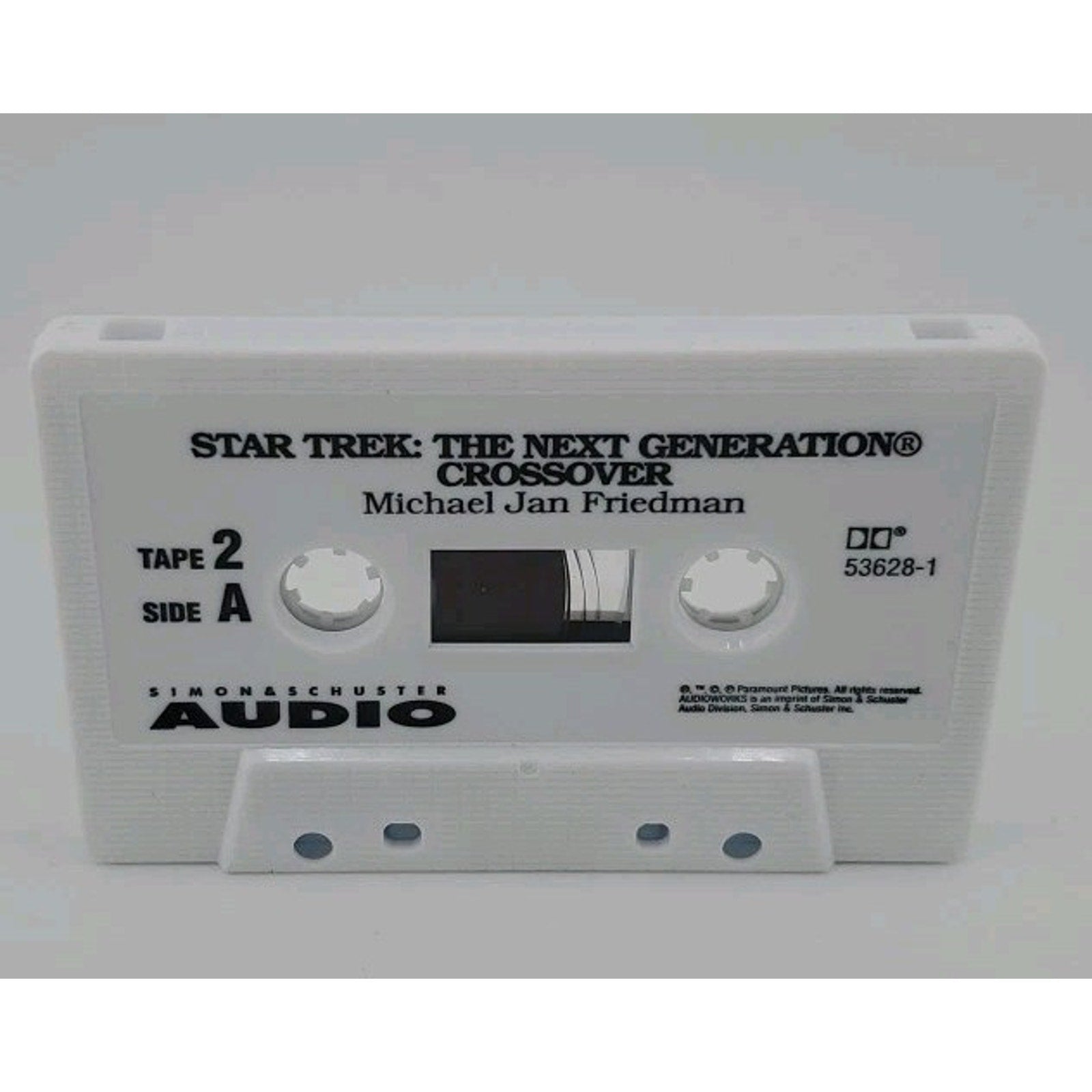 Star Trek The Next Generation Crossover Simon and Shuster Audio Cassettes