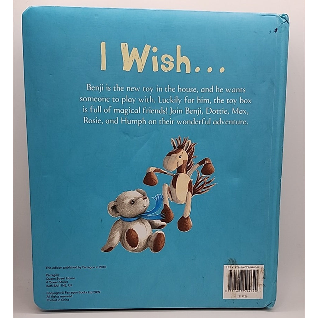 I Wish... by Jillian Harker (2010, Children's Board Books)