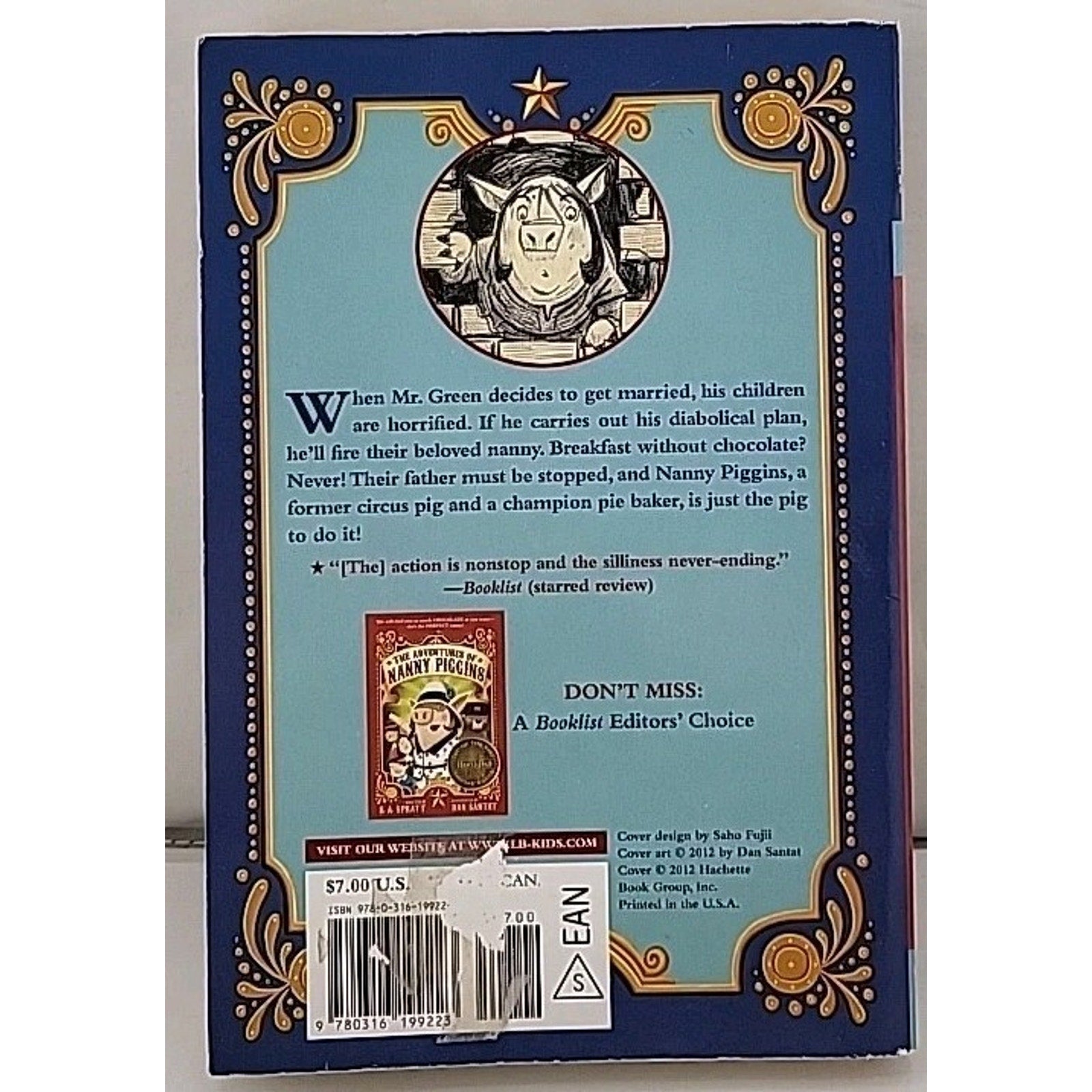 Nanny Piggins and the Wicked Plan by R. A. Spratt (2013, Trade Paperback)