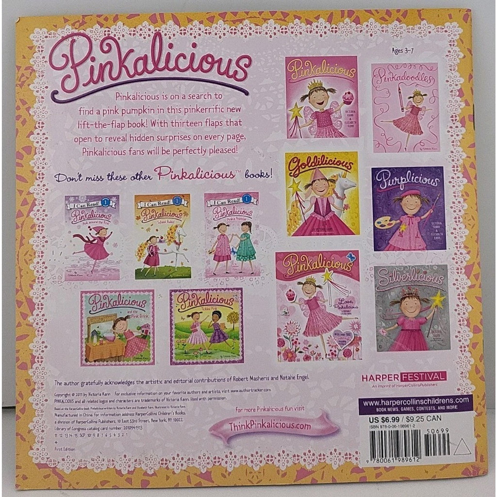 Pinkalicious and the Pink Pumpkin by Victoria Kann (2011, Trade Paperback)