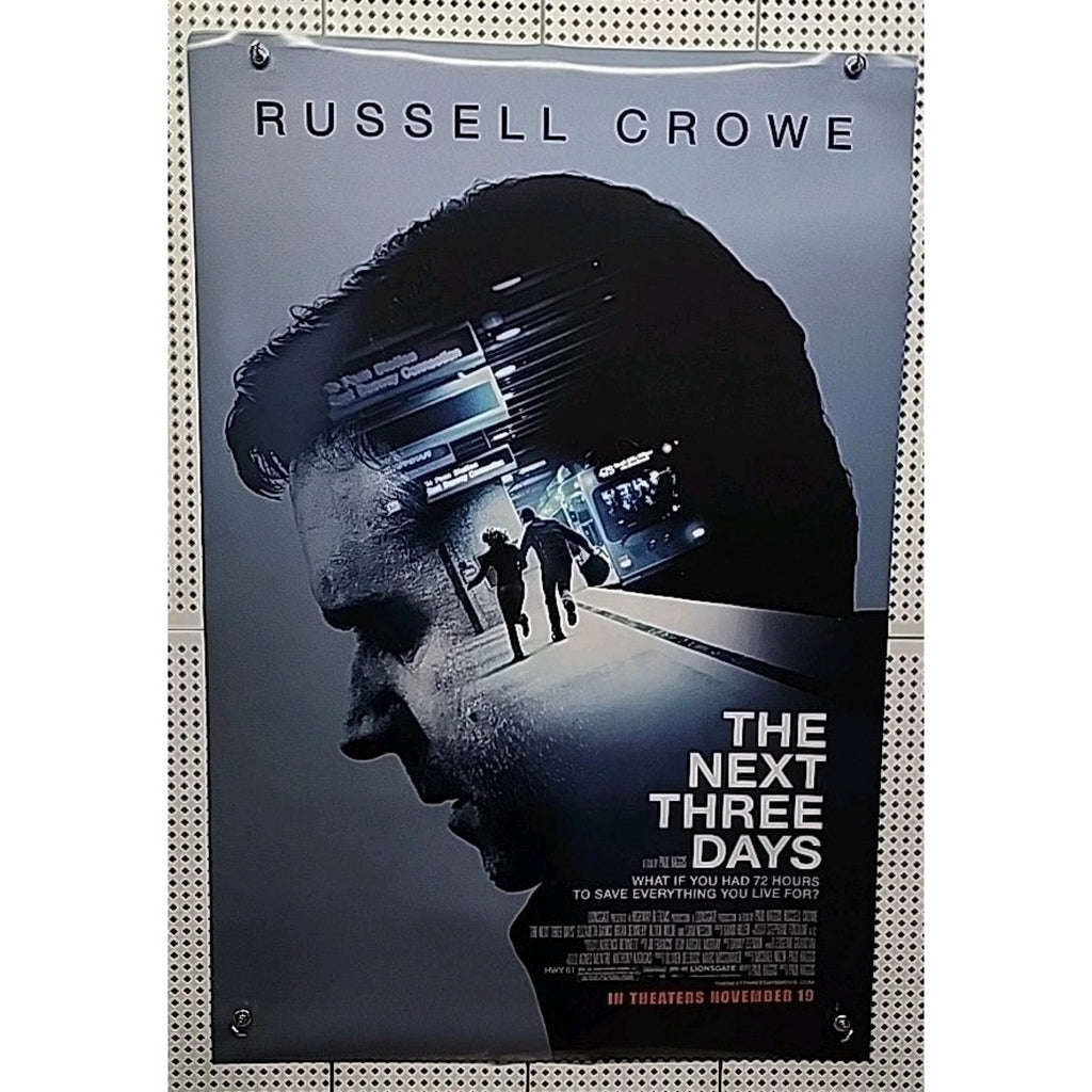 The Next Three Days Original 27x40 D/S Movie Poster 2010