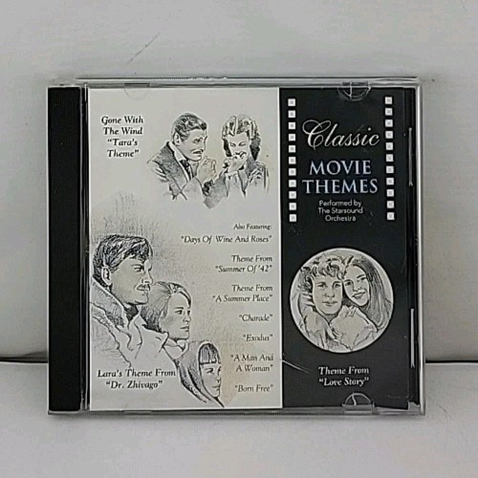Classic Movie Themes [Dominion] by Starsound Orchestra (CD, Jan-1995, Dominion)