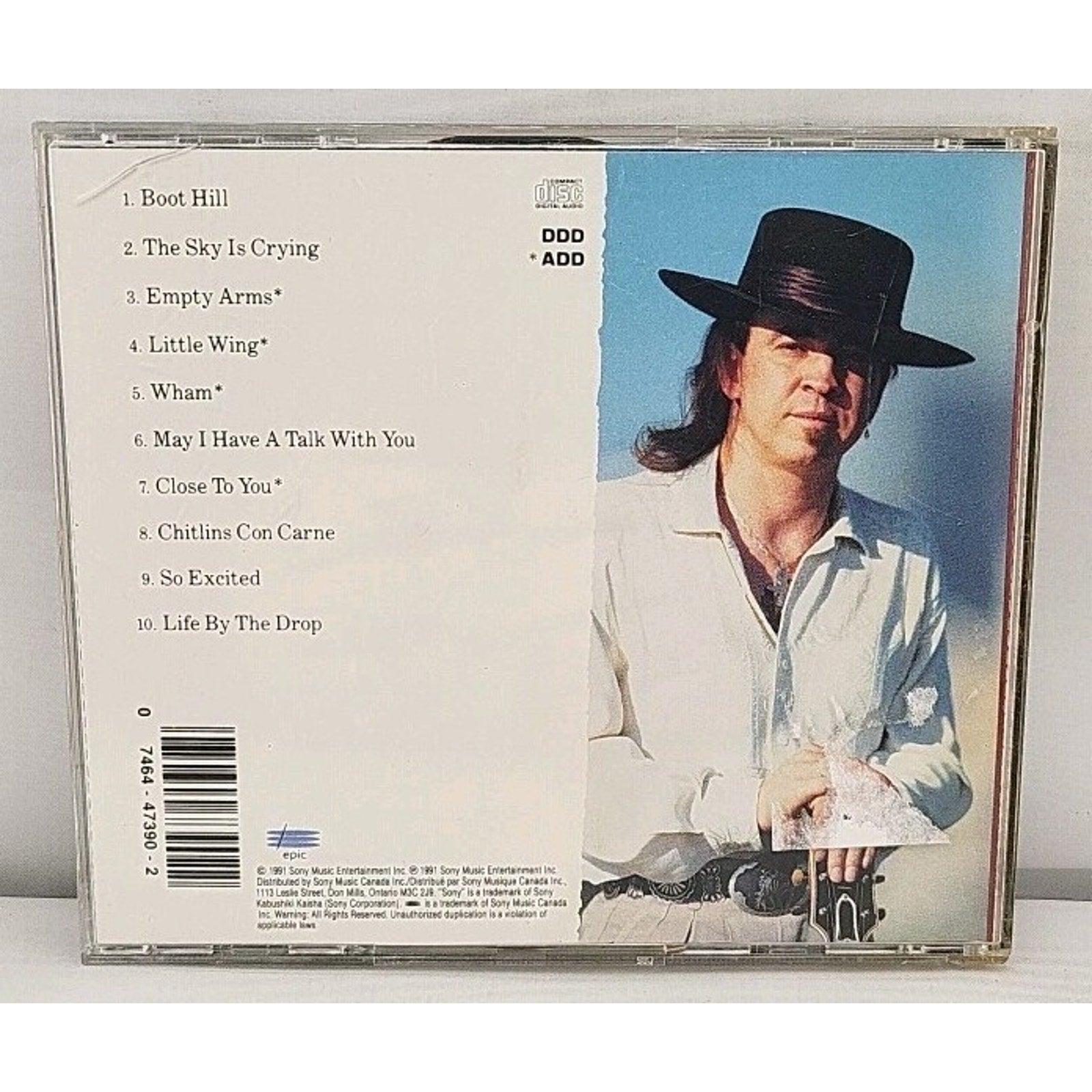 Sky Is Crying by Stevie Ray Vaughan (CD, 1991)