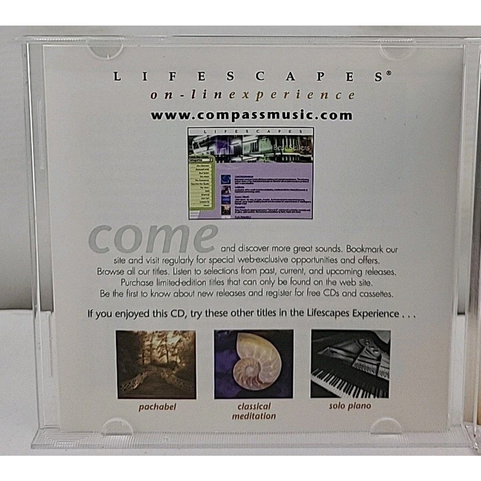 Lifescapes- Classical Piano (CD 2001)