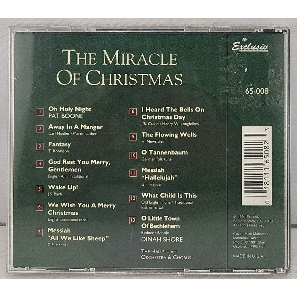 Miracle of Christmas by Various (CD, 2000)