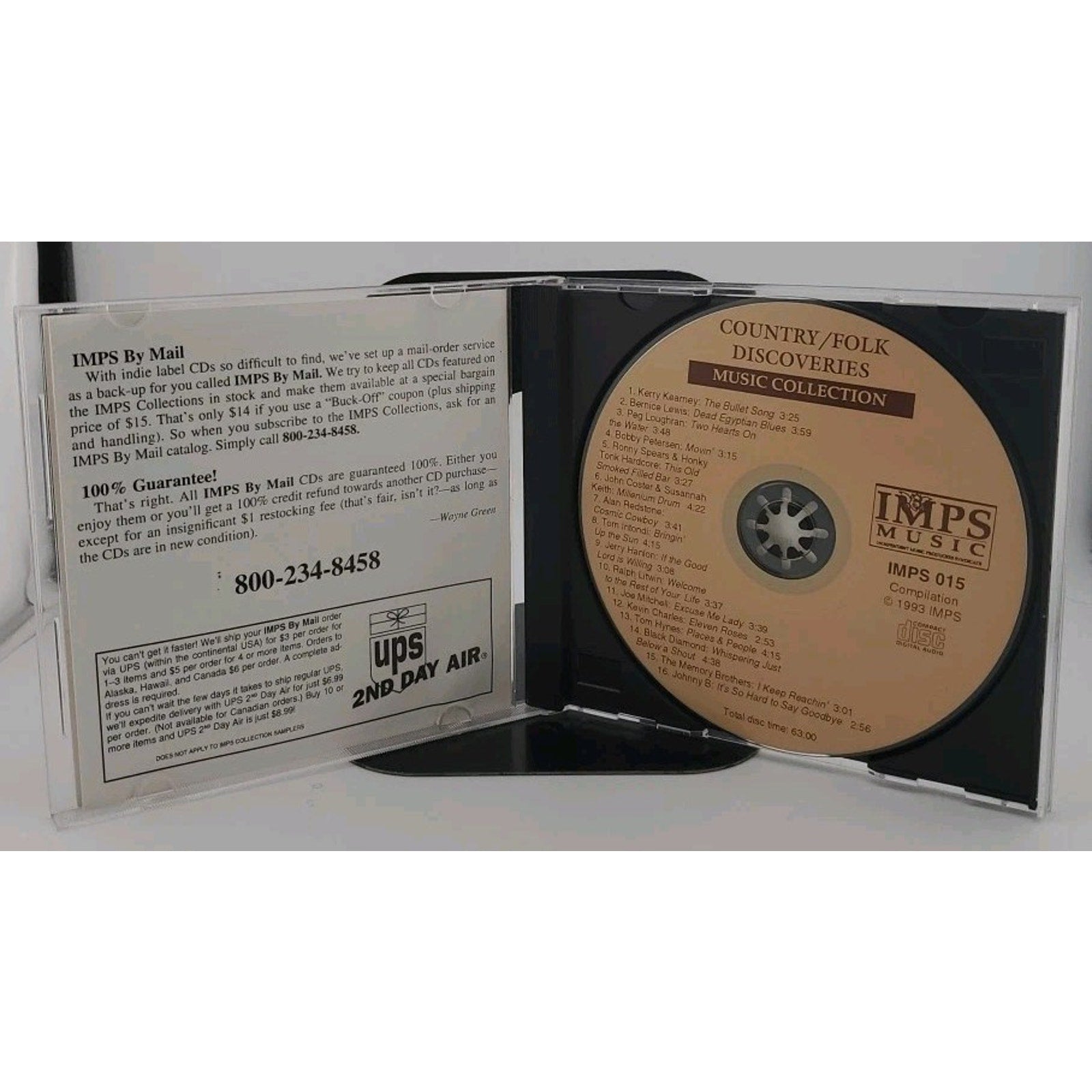 IMPS Music Collection - Country/folk Discoveries CD