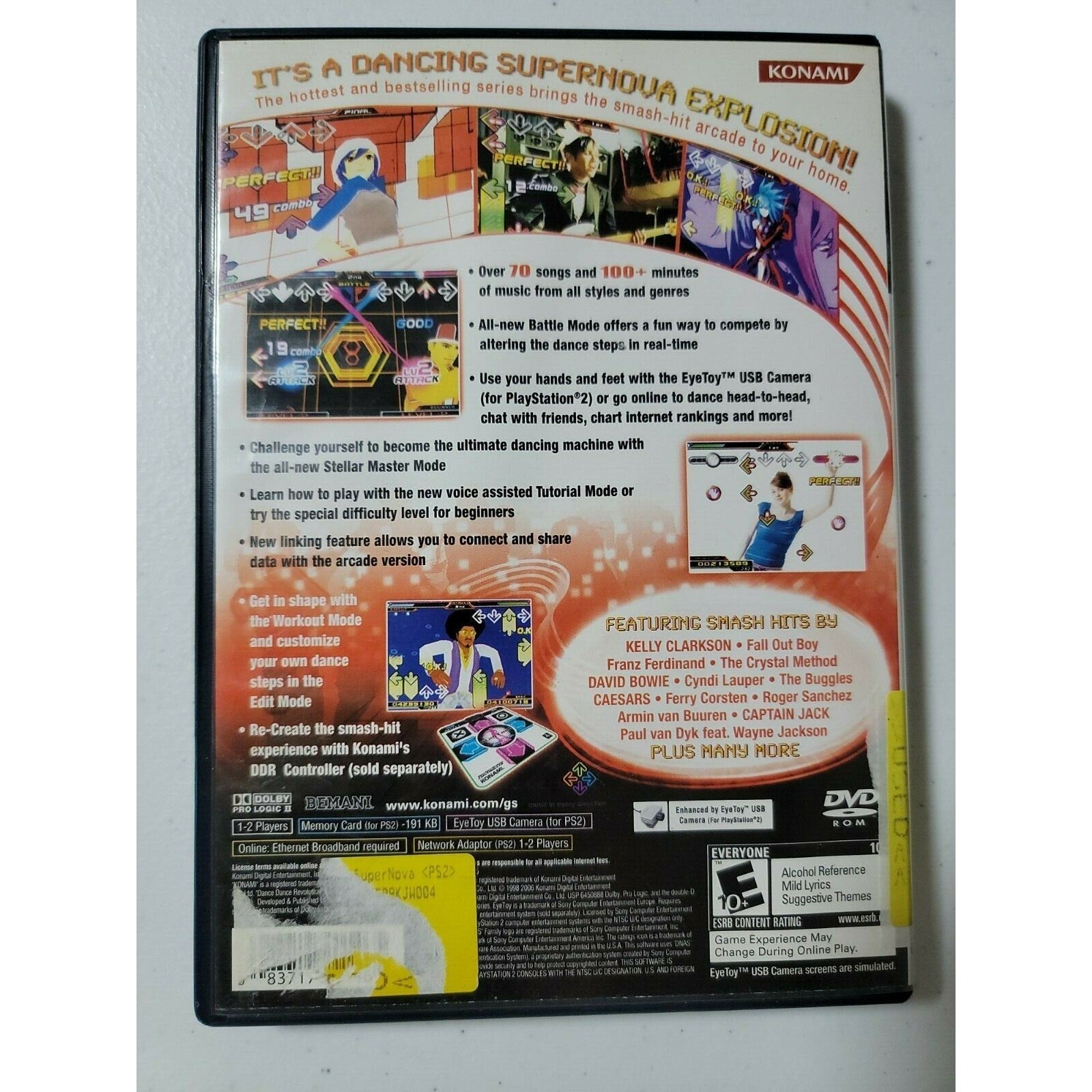 Dance Dance Revolution SuperNova (Sony PlayStation 2, 2006)