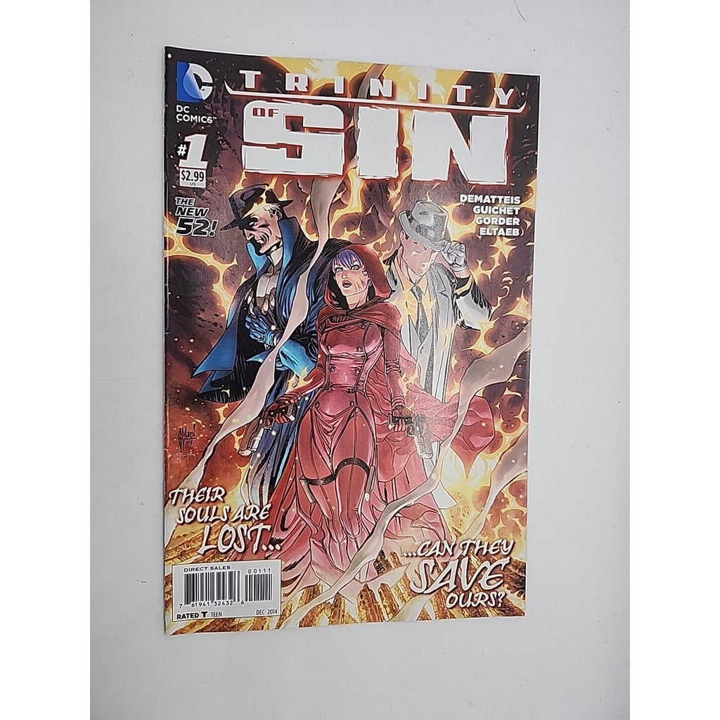 Comic Book DC Comics Trinity Of Sin #1