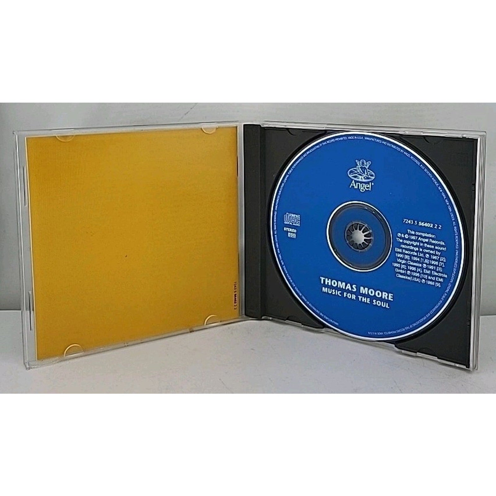Music for the Soul by Thomas Moore (CD, Mar-1997, EMI Angel (USA))