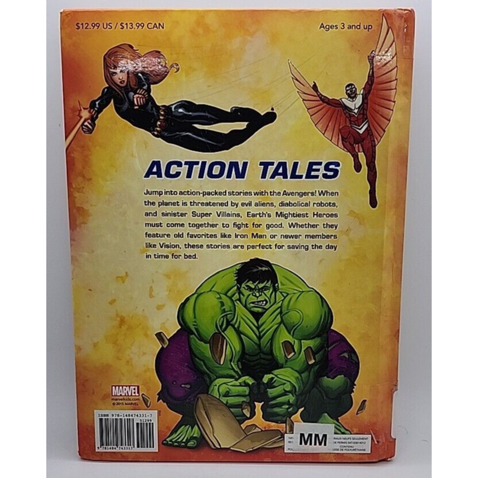 5-Minute Avengers Stories by Marvel Press Marvel Press Book Group (2015,...