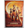 Sahara - 2005 - Original 27x40 Double Sided Movie Poster McConaughey, Cruz, Zahn