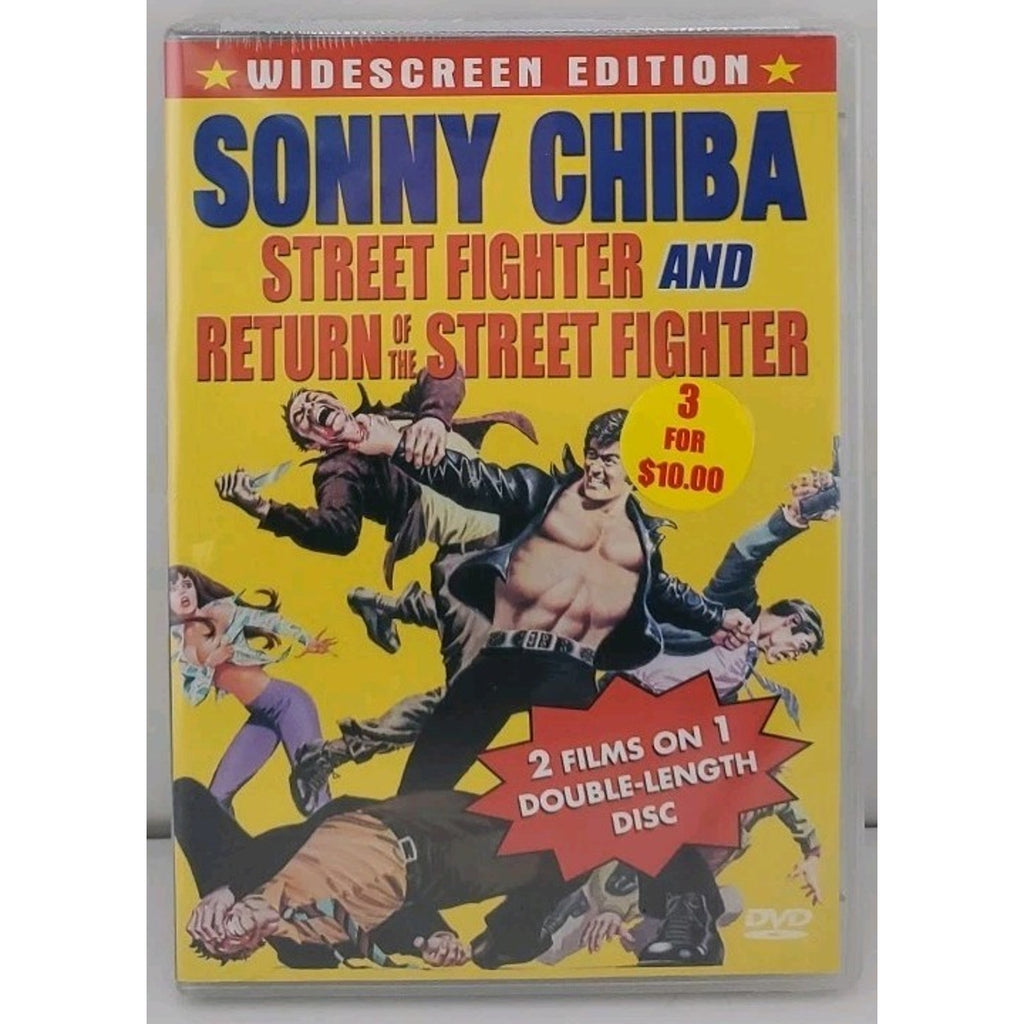 Street Fighter/Return of the Street Fighter (DVD, 1974) *Brand New*