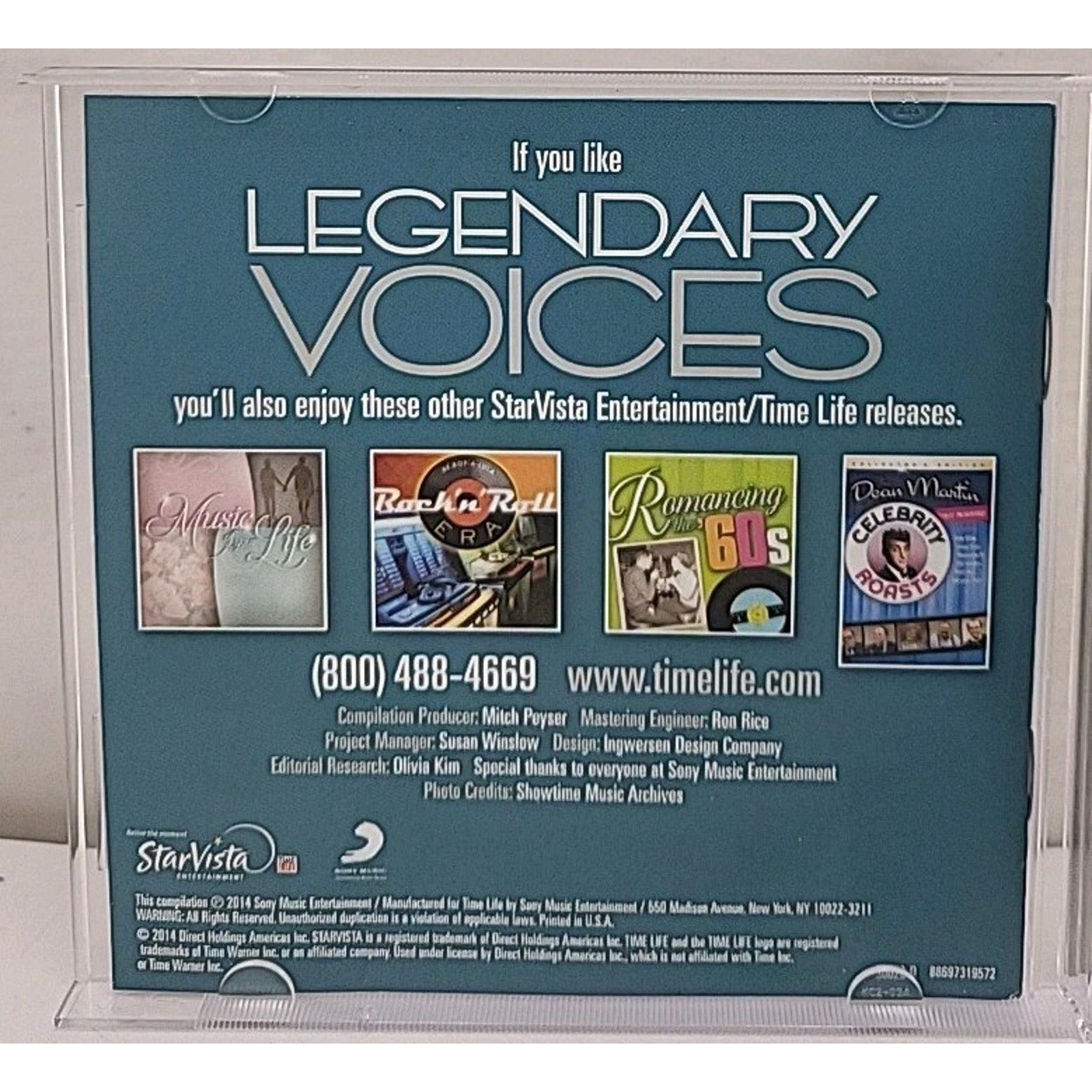 Legendary Voices: Magic Moments by Various (CD, 2014)