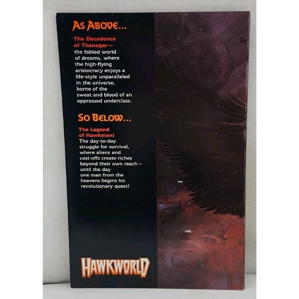 DC COMICS Hawkworld Book One Flashzone 1989