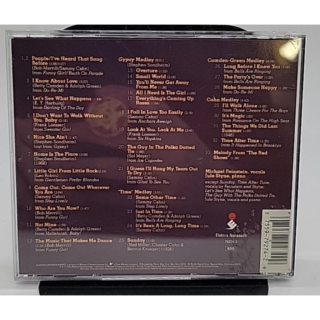 Jule Styne Songbook by Michael Feinstein (CD, 1991)