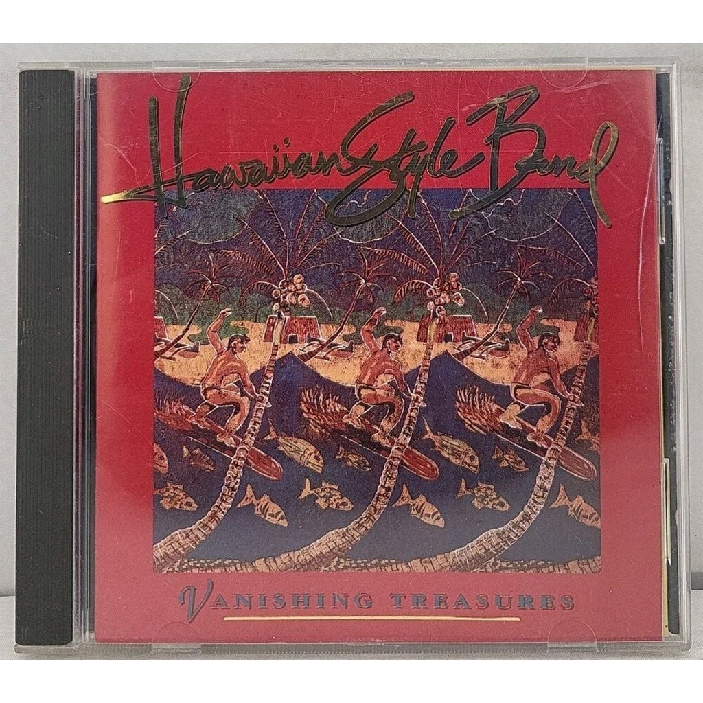 Hawaiian Style Band Vanishing Treasures Music Audio Hawaii Reggae Folk Rock CD