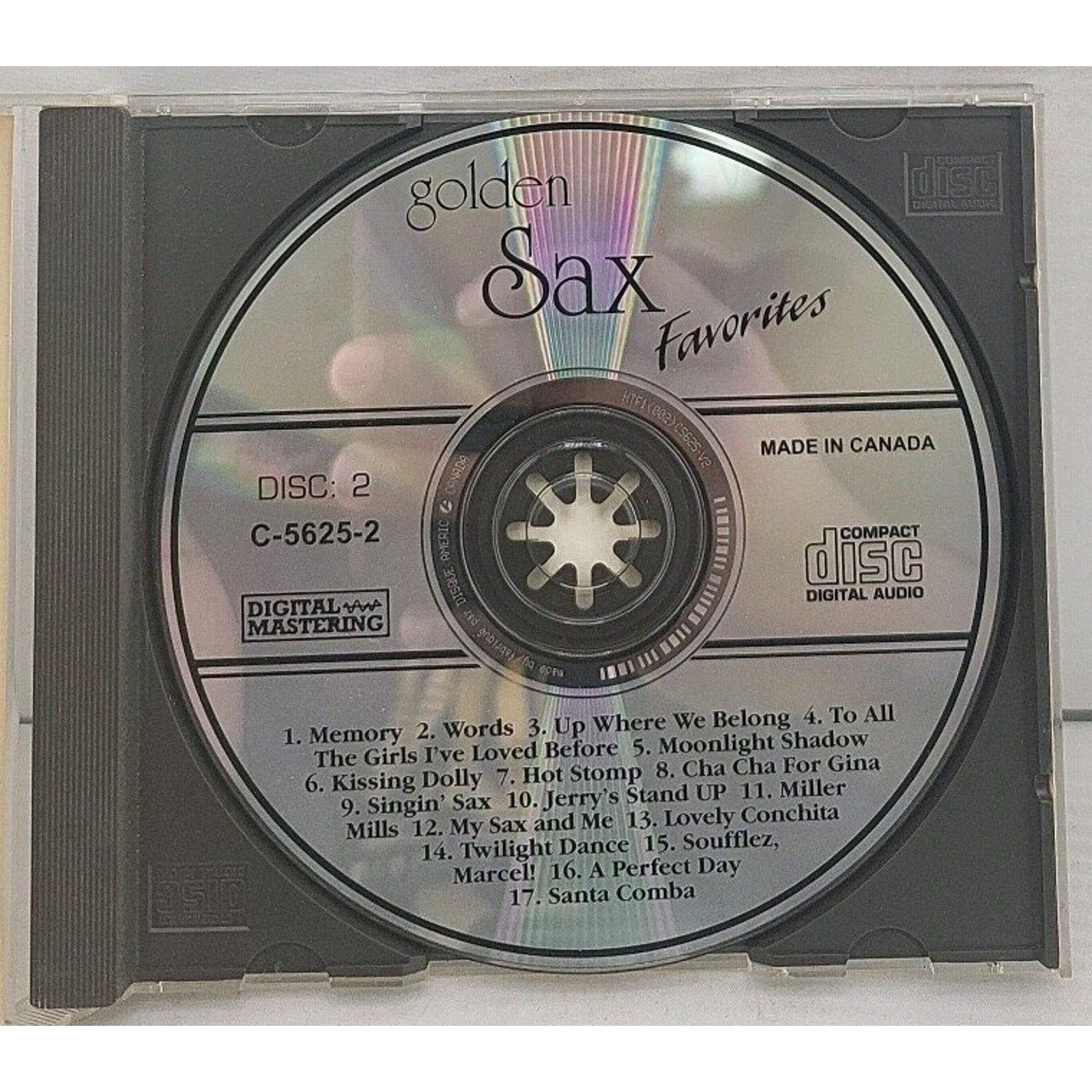 Various Artists- Sax For Lovers Vol. 2 CD