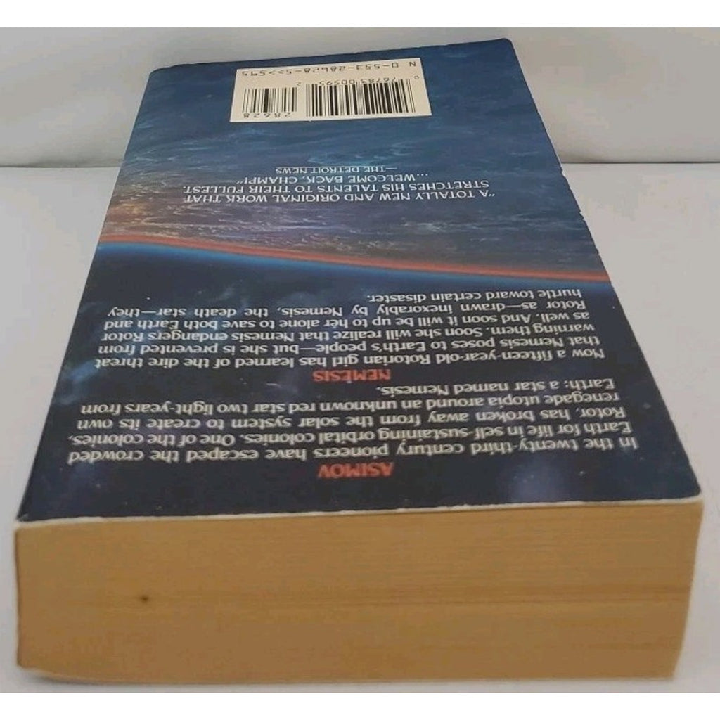 Nemesis : A Novel by Isaac Asimov (1990, Trade Paperback)