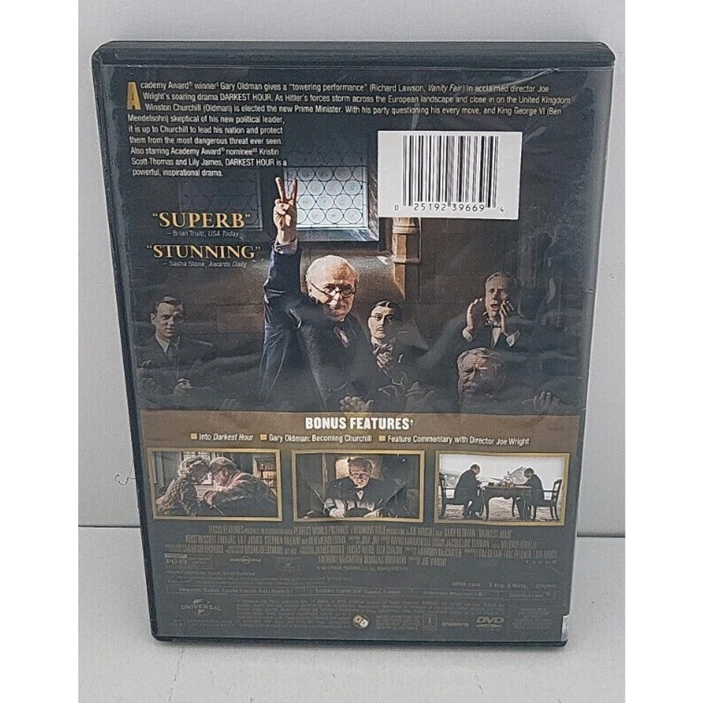 Darkest Hour (DVD, 2017)