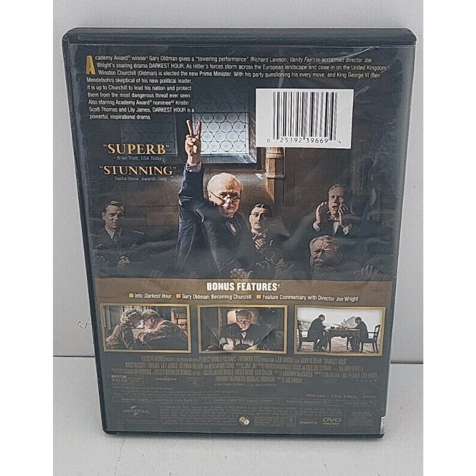 Darkest Hour (DVD, 2017)