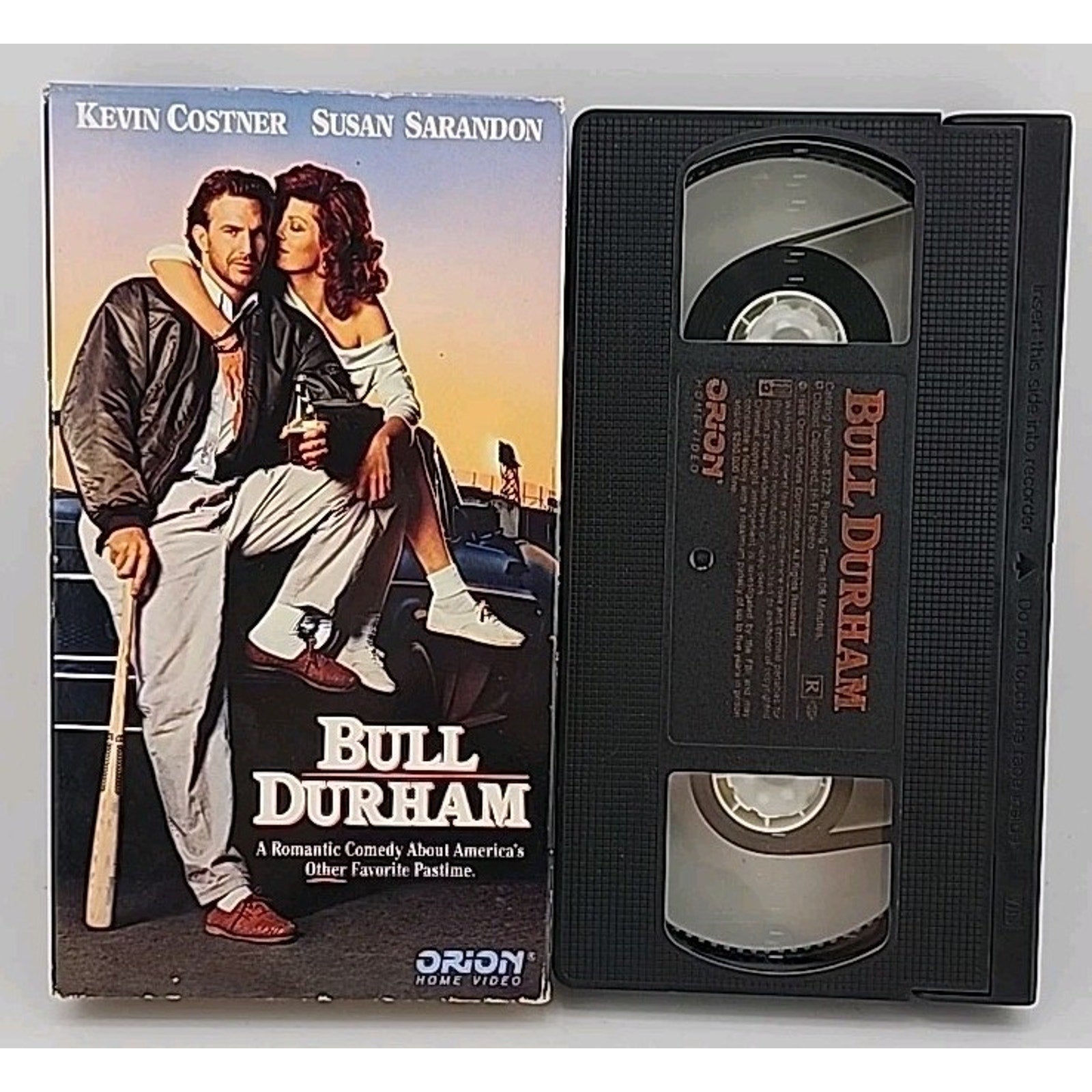 Bull Durham VHS Red Lettering