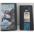 Larger Than Life (VHS, 1997, Slipsleeve)