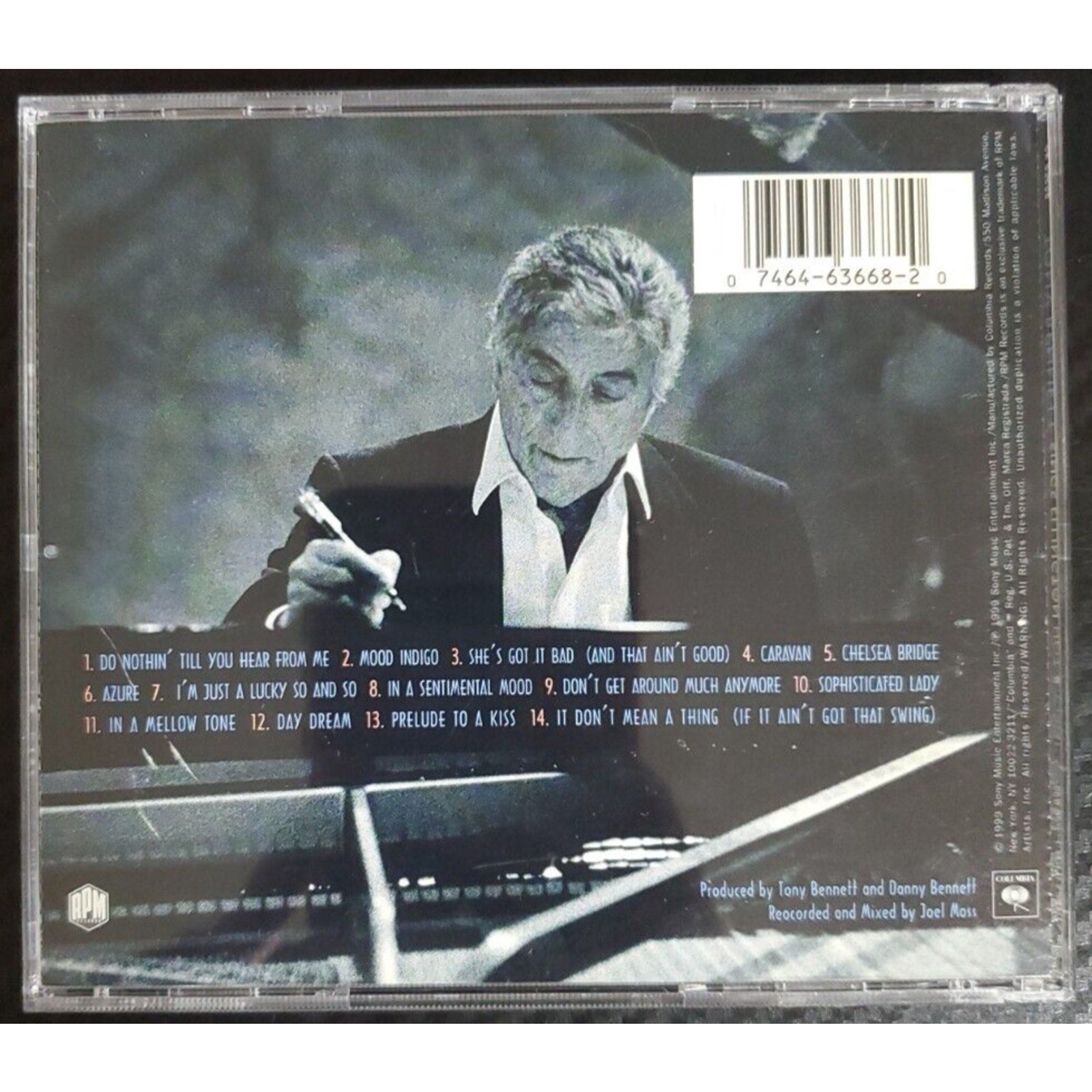 Bennett Sings Ellington: Hot & Cool by Tony Bennett (CD, Sep-1999, Columbia...