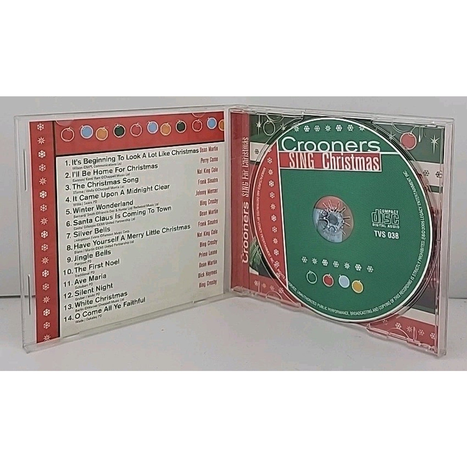 Crooners Sing Christmas by Various (CD, 2005)