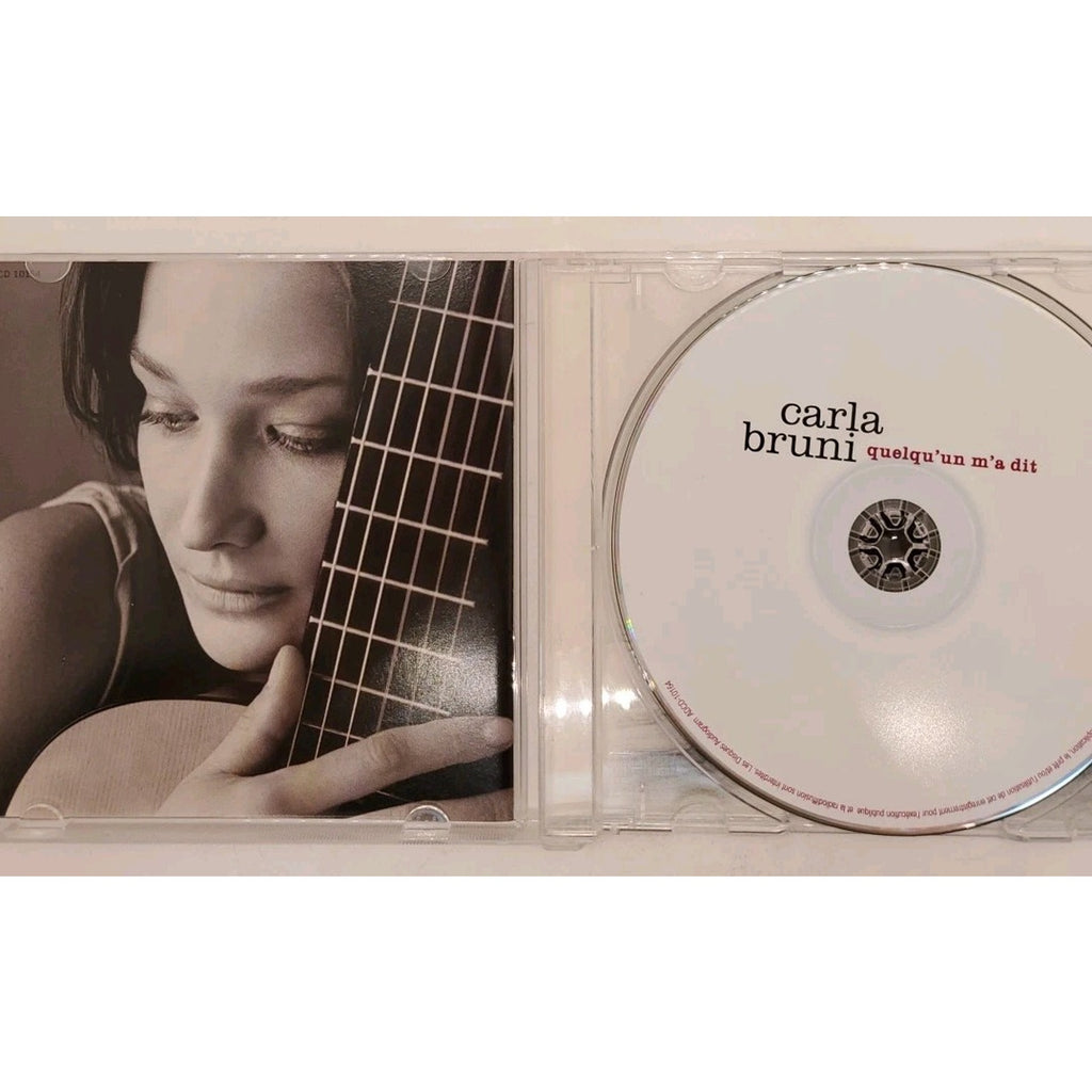 Quelqu'un M'a Dit by Carla Bruni (CD, 2004, Naïve/V2)