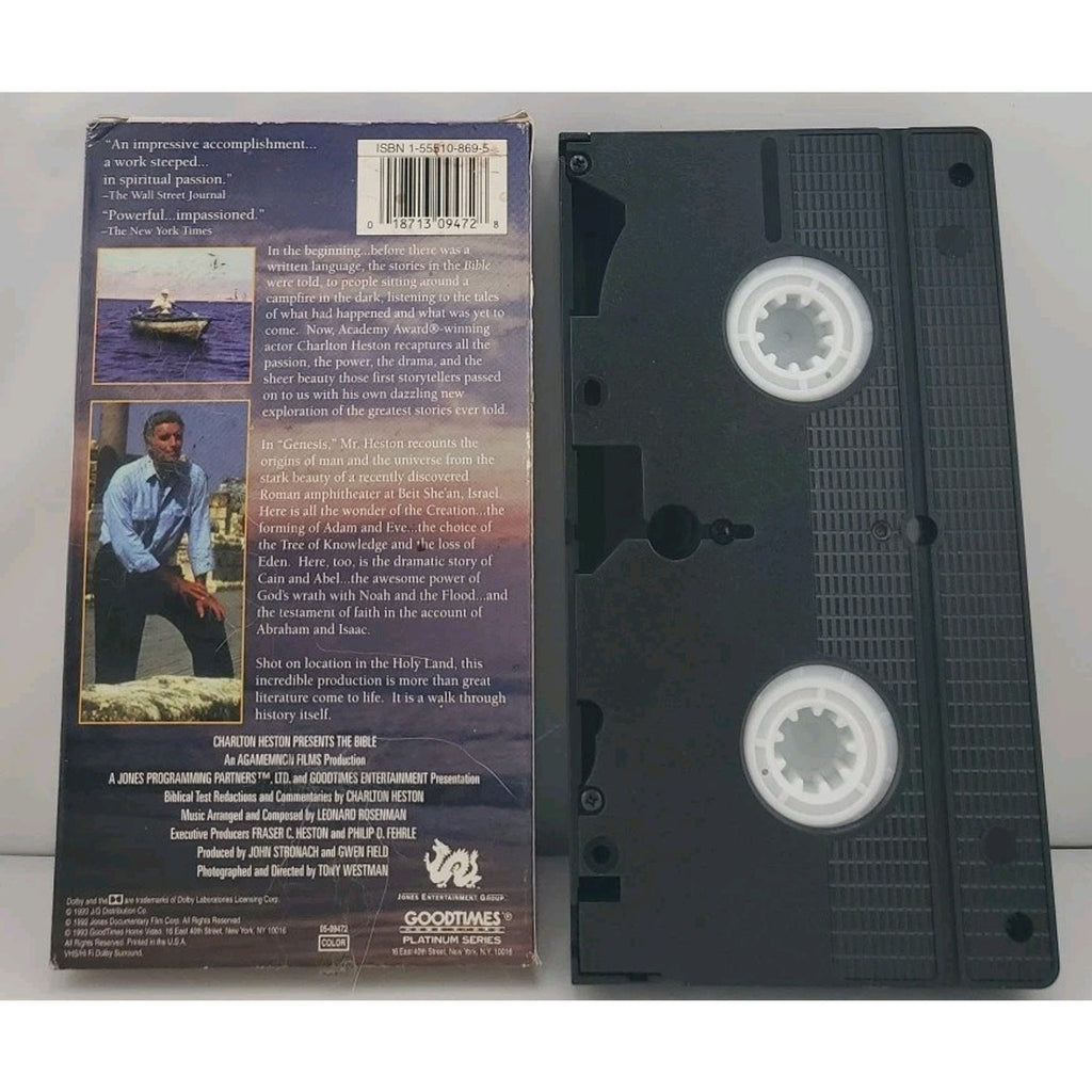 Charlton Heston Presents the Bible - Genesis (VHS)