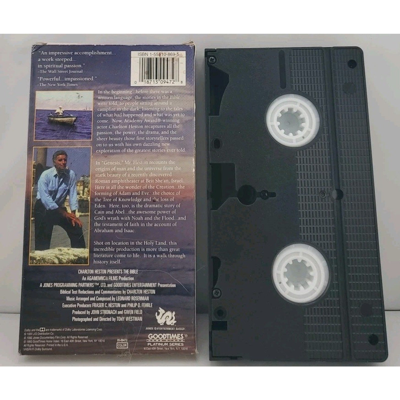 Charlton Heston Presents the Bible - Genesis (VHS)
