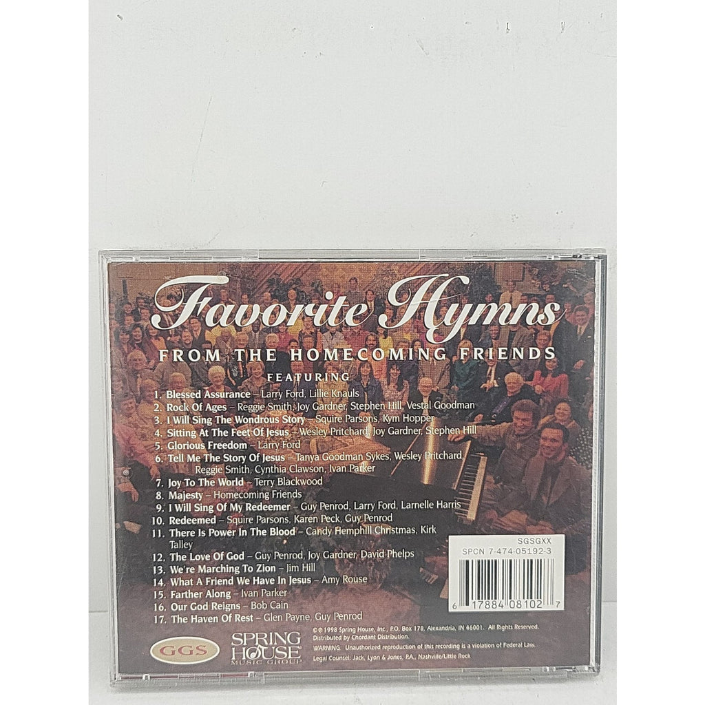 Favorite Hymns by Bill & Gloria Gaither (CD, 1999)